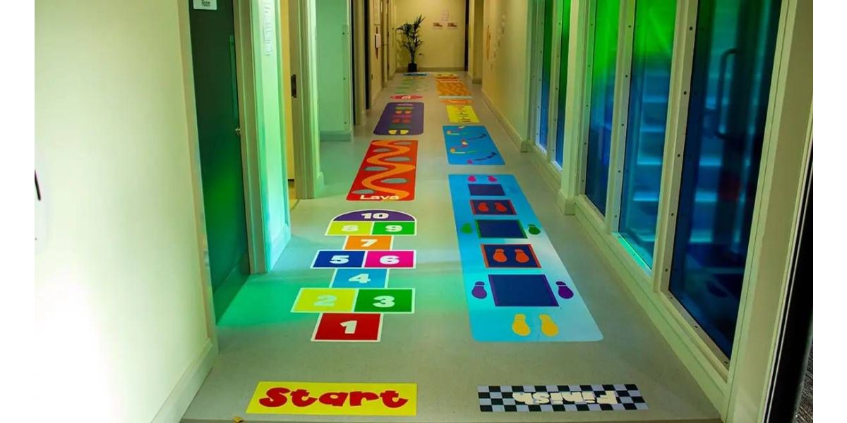 Case Study - Sensory Corridor for St Patricks Primary School, Belfast