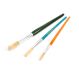 Assorted Round Short Hog Hair Paint Brushes 30pk | Creative Activity