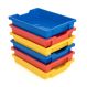 Gratnells Storage Trays 6 Pack Multicoloured Shallow | Creative Activity