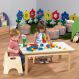 Rectangular Toddler Low Table H38cm Single Table | Creative Activity