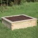 Wooden Mini Square Sandbox and Planter | Creative Activity