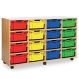 Mobile Tray Storage Unit With 16 Deep Trays | Creative Activity