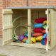 Outdoor Wooden Storage Cubby | Creative Activity