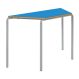 Trapezoid Crush Bent Tables L110cm H64cm Blue | Creative Activity