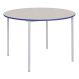 Welded Table Coloured Edge Circ Ailsa Top Grey Edge H59cm | Creative Activity