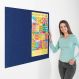 Eco Frameless Noticeboard H1200 x W1200mm Blue | Creative Activity