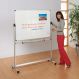 Mobile Revolving Whiteboard on Wheels | Creative Activity