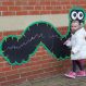 Giant Outdoor Chalkboard Caterpillar | Creative Activity