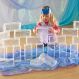 Glacier Effect Clear Plastic Ice Bricks | Creative Activity