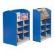 Single Sided Static Bookcases H1200mm Beech | Creative Activity