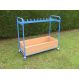 Double Sided Blue Cloakroom Trolley | Creative Activity