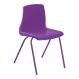 Metalliform NP Chair Seat Ht 260mm Purple Speck'd Grey Frame | Creative Activity