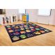 Story Time Square Placement Rug 3m x 3m | Creative Activity