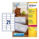 Avery Recycled Laser Address Labels LR7162-100 16 Per Sheet | Creative Activity