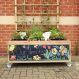 Instant Garden Planter Rear Trellis 8 Box 155cm | Creative Activity