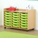 Valencia 18 Tray Storage Unit | Creative Activity
