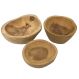 Natural Teak Bowls | Creative Activity