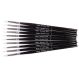 White Synthetic Sable Brushes Size 0 - Pack of 10 | Educational Resources - Art & Craft | Creative Activity