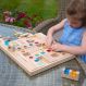Wooden Gem Building Blocks Pack 82 with Tray | Multi-Sensory | Creative Activity