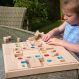 Wooden Gem Building Blocks Pack 82 with Tray | Multi-Sensory | Creative Activity