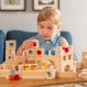 Wooden Gem Building Blocks Pack 82 with Tray | Multi-Sensory | Creative Activity