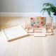 Wooden Gem Building Blocks Pack 82 with Tray | Multi-Sensory | Creative Activity