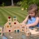 Wooden Gem Building Blocks Pack 82 with Tray | Multi-Sensory | Creative Activity