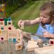 Wooden Gem Building Blocks Pack 82 with Tray | Multi-Sensory | Creative Activity