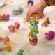 Rainbow Wooden Nuts & Bolts Pk 21 | Multi Sensory Environments | Creative Activity