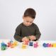 Rainbow Wooden Nuts & Bolts Pk 21 | Multi Sensory Environments | Creative Activity