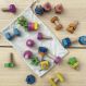 Rainbow Wooden Nuts & Bolts Pk 21 | Multi Sensory Environments | Creative Activity