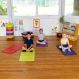 3 Section Folding PVC Mat 4pk | Educational Resources - Early Years | Creative Activity