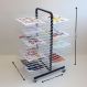 Large 40 Shelf Mobile Drying Rack | Educational Resources - Art & Craft | Creative Activity