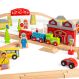 Small World Wooden Town & Country Train Set | Early Years | Creative Activity