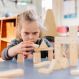 Magnetic Wooden Blocks 30pcs | Early Years Construction | Creative Activity