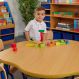 Copenhagen Flower Shaped Classroom Table Blue | Multi-Sensory Environments | Creative Activity