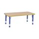 Copenhagen Rectangular Six Seater Table Blue | Multi-Sensory Environments | Creative Activity