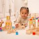 Wooden Gem Building Blocks Pack 39 with Tray | Multi Sensory Environments | Creative Activity