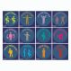 Sensory Circuit Exercise Mats Set 12 | Sensory Circuits | Creative Activity