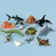 Small World Ocean Animals 12pcs  | Education Resources | Creative Activity