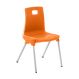 Metalliform ST Chair Seat height 350mm Orange | Creative Activity