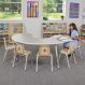 Oslo Height Adjustable Group Table | Multi-Sensory Environments | Creative Activity