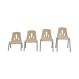 Oslo Modern Chair - Seat Height 260mm. Pack of 4 | Multi-Sensory Environments | Creative Activity