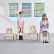 Oslo Modern Chair - Seat Height 350mm. Pack of 4 | Multi-Sensory Environments | Creative Activity