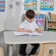 Oslo Rectangular Table Grey - 4 Seater | Multi-Sensory Environments | Creative Activity