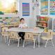 Oslo Rectangular Table Grey - 6 Seater | Multi-Sensory Environments | Creative Activity