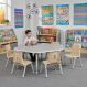 Oslo Height Adjustable Flower Table | Multi-Sensory Environments | Creative Activity