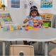 Oslo Height Adjustable Flower Table | Multi-Sensory Environments | Creative Activity
