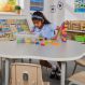 Oslo Height Adjustable Flower Table | Multi-Sensory Environments | Creative Activity