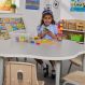 Oslo Height Adjustable Flower Table | Multi-Sensory Environments | Creative Activity